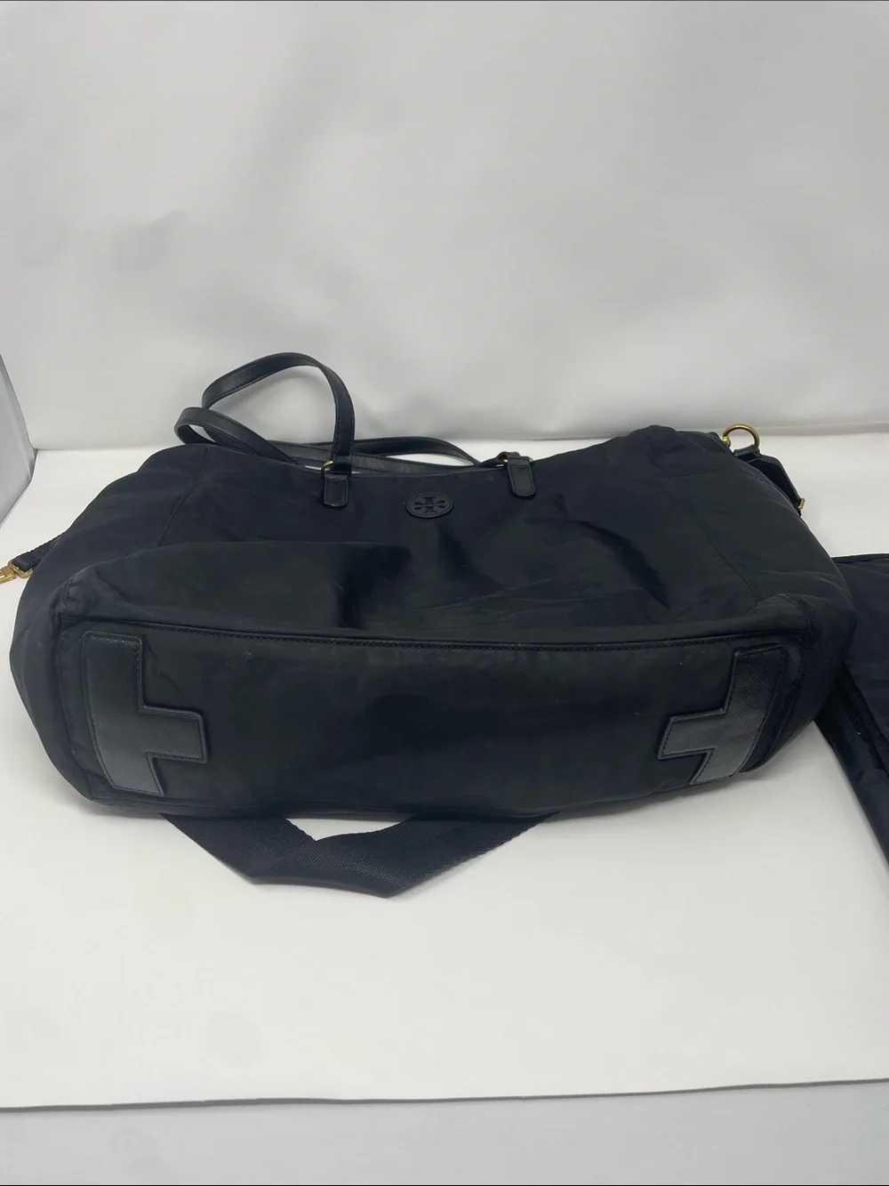 Tory Burch Scout Nylon Diaper Bag Black